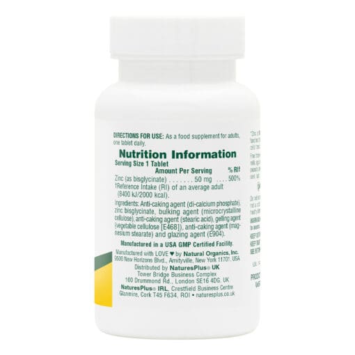 Zinc 50mg 90’s - Image 2